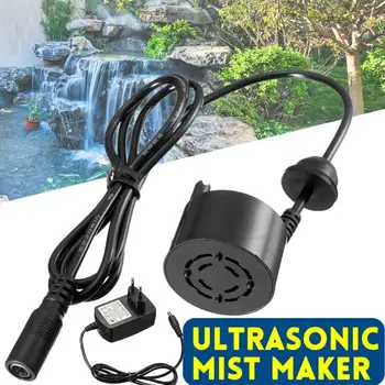 Mini Umidificatore a Ultrasuoni 36mm 24V Mist Maker Fogger Nebulizzatore Fontana di Acqua Serbatoio di Pesce di Stagno della Testa dell'Atomizzatore di Aria Umidificatore +Spina