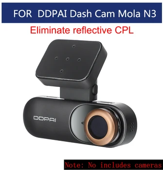 per DDPAI Dash Cam Mola N3 N3 pro CPL Polarizzatore Glas CPL Filtro Per xiao mi DDPAI Dash Cam N3 Polarizzatore Circolare di Vetro