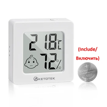 Termometro Igrometro Famiglia Elettronico Misuratore di Umidità di Temperatura a Batteria Con Funzione Magnetica per la Casa